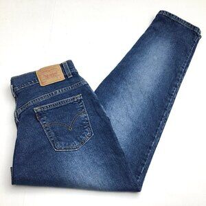 Vintage Levi's 550 Women's Jeans Relaxed Fit Taper Leg size 12P length 28"